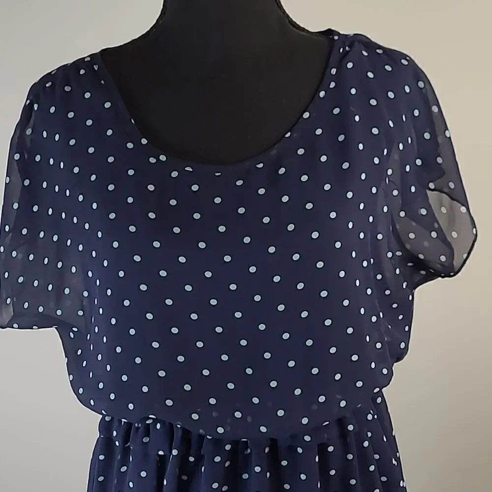 Sweet Storm girls sz L polyester dress